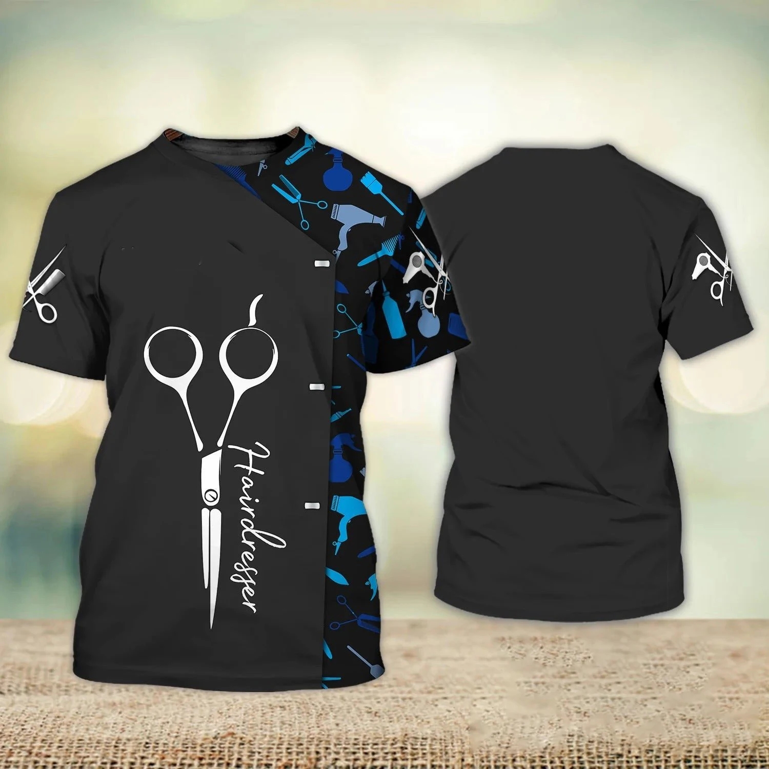Streetwear Brand T Shirt - Fashion New Customized Barber Men's T-shirt
