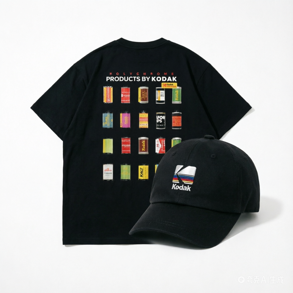 Black Kodak Retro Logo Basebal - đánh giá và giá Urban Streetwear Brand