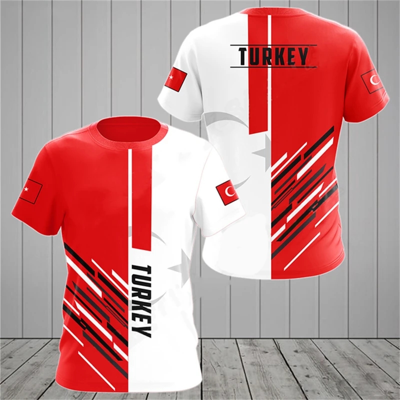 Turkish Flag Camouflage 3d Pri - đánh giá và giá Streetwear Brand T Shirt