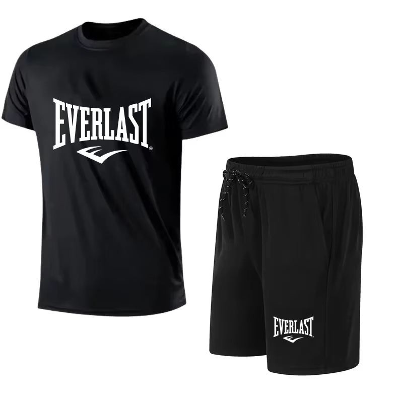 EVERLAST Men's T-shirt + Short - đánh giá và giá Streetwear Brand T Shirt
