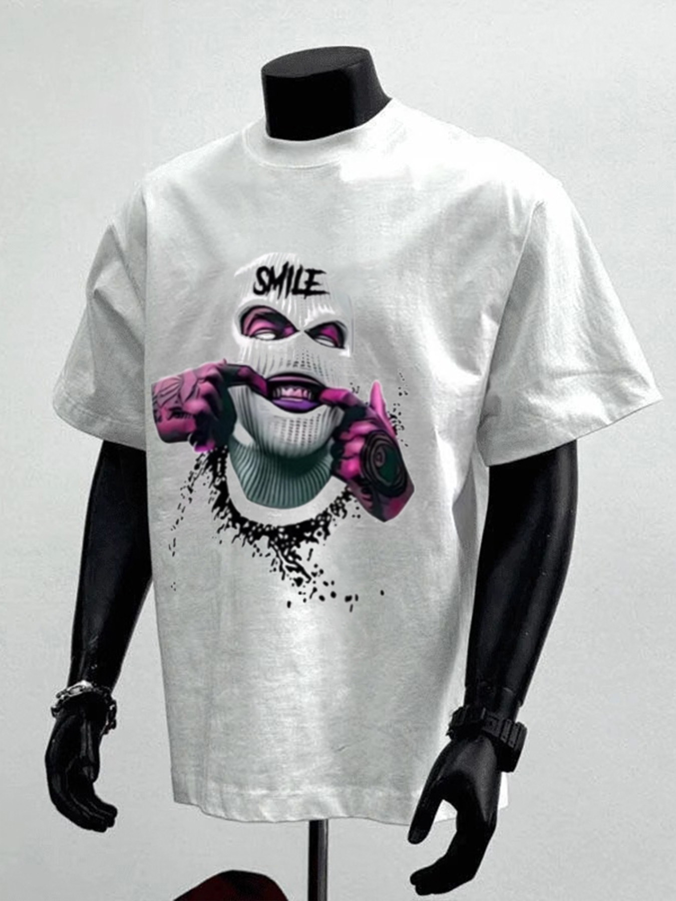 T-Shirt 100% Cotton Pattern Pr - đánh giá và giá Urban Streetwear Brand