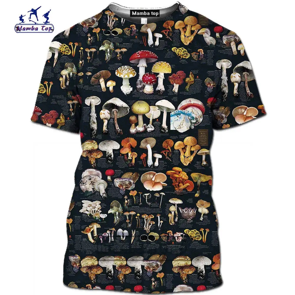 Men T-shirt Retro Mushroom Tee - đánh giá và giá Streetwear Brand T Shirt
