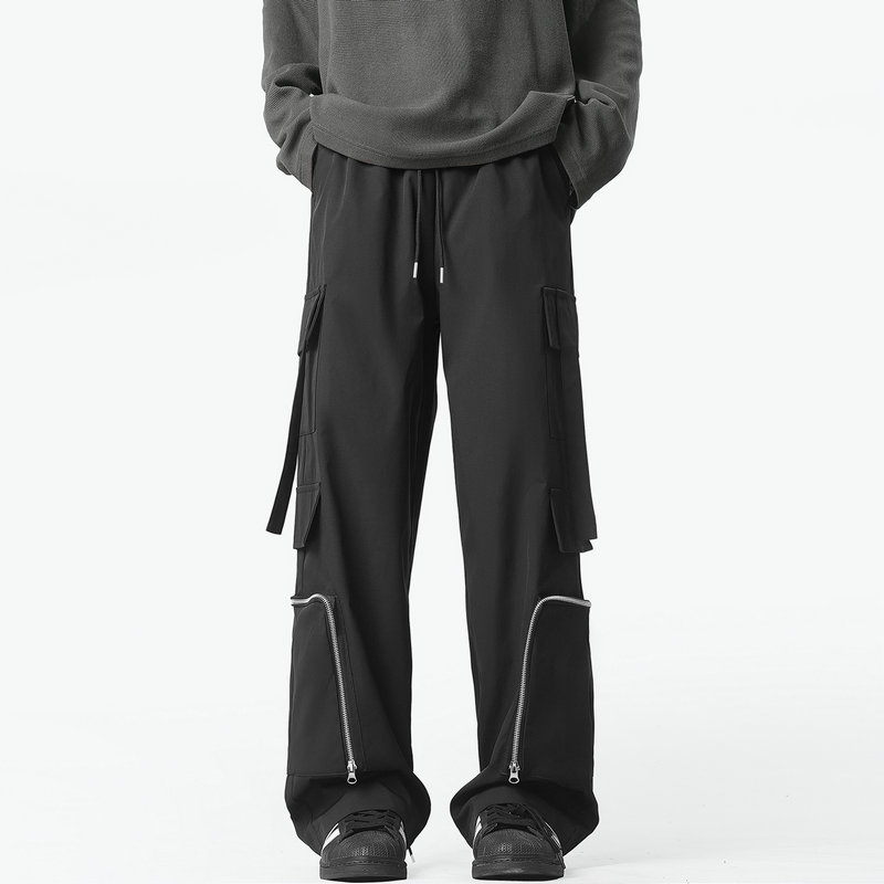 Fashion Men Cargo Pants Loose  - đánh giá và giá Streetwear Brand China