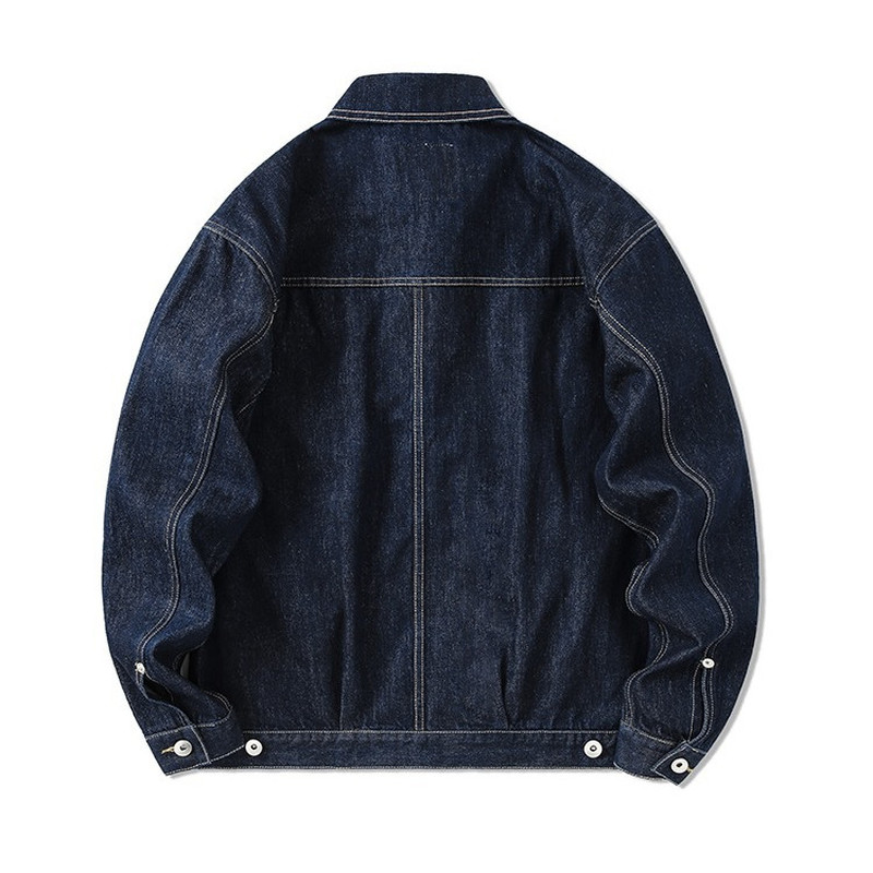 Tide Brand Dark Blue Denim Jac - đánh giá và giá Brand Of Streetwear