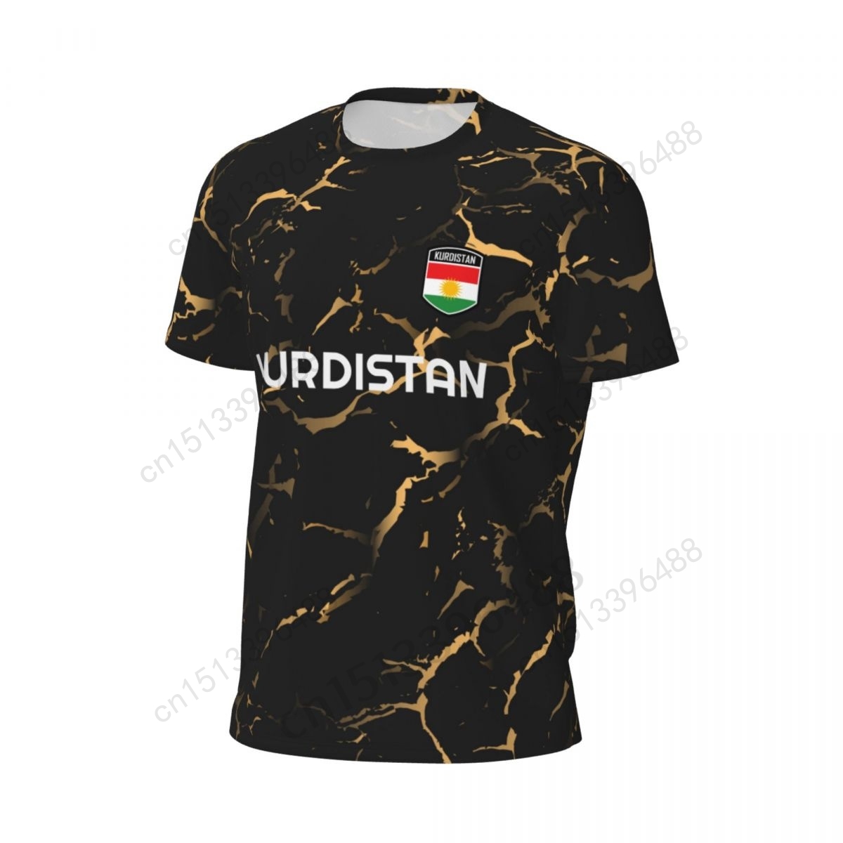 Kurdistan Flag 3D Printed T Sh - đánh giá và giá Streetwear Brand T Shirt