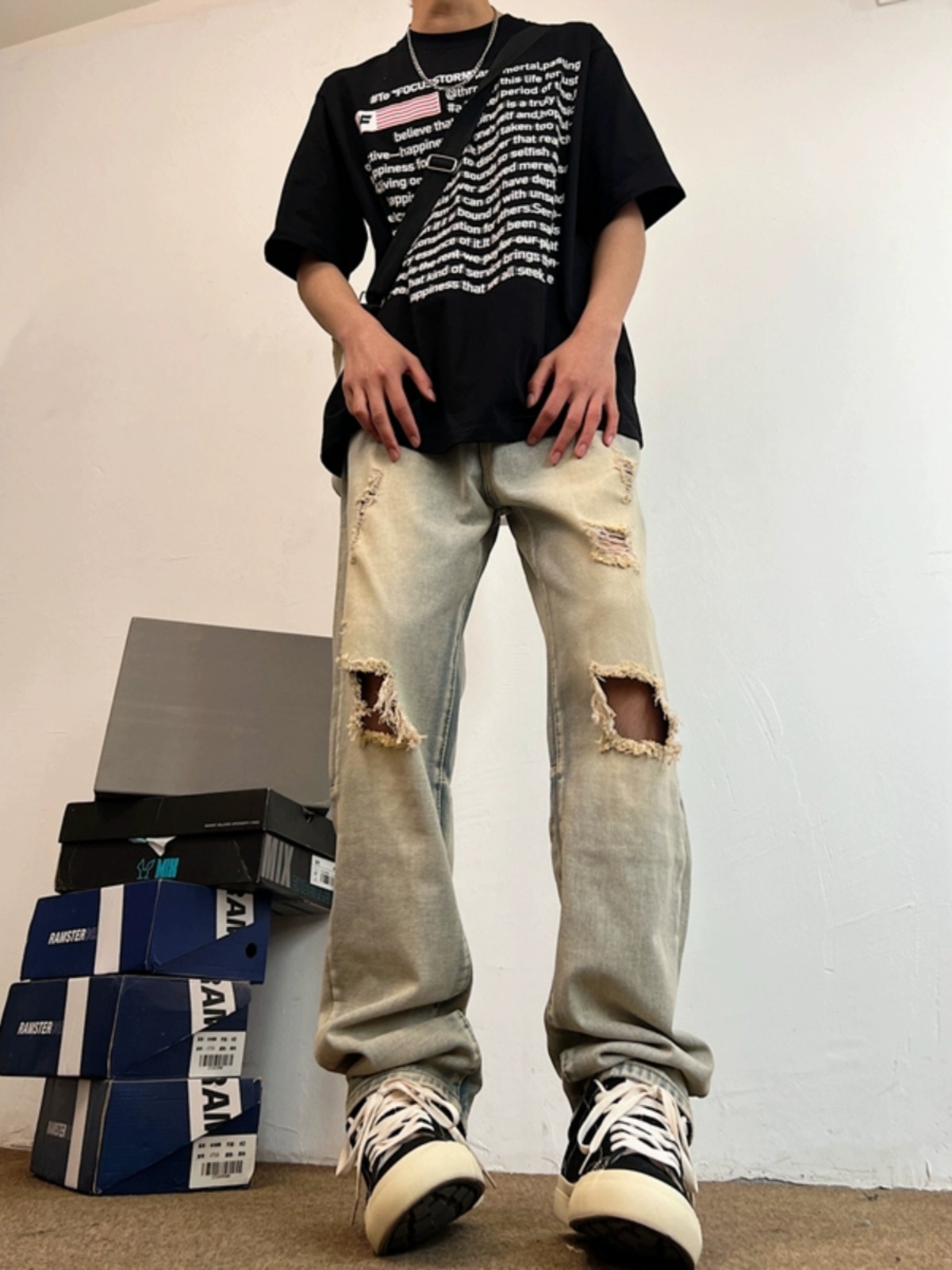 Retro Yellow Clay Dye Men's Su - đánh giá và giá Yellow Streetwear Brand