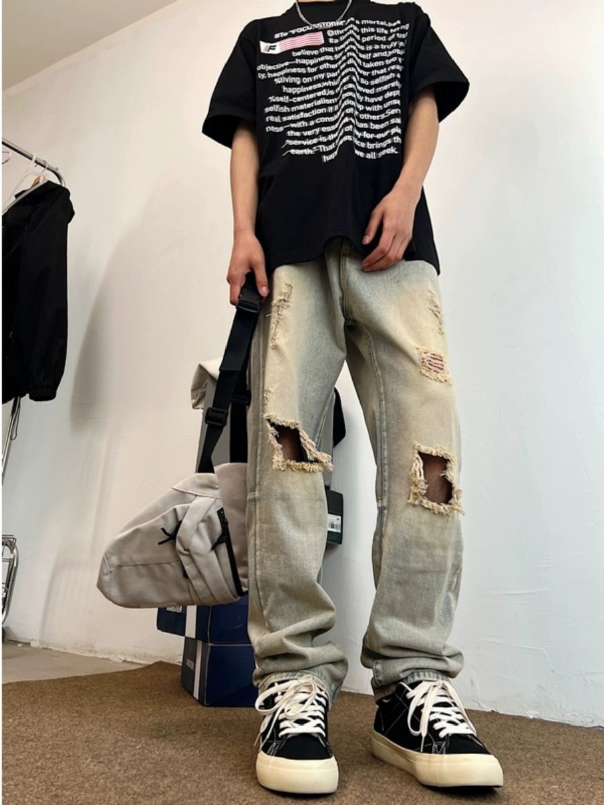 Retro Yellow Clay Dye Men's Su - đánh giá và giá Yellow Streetwear Brand