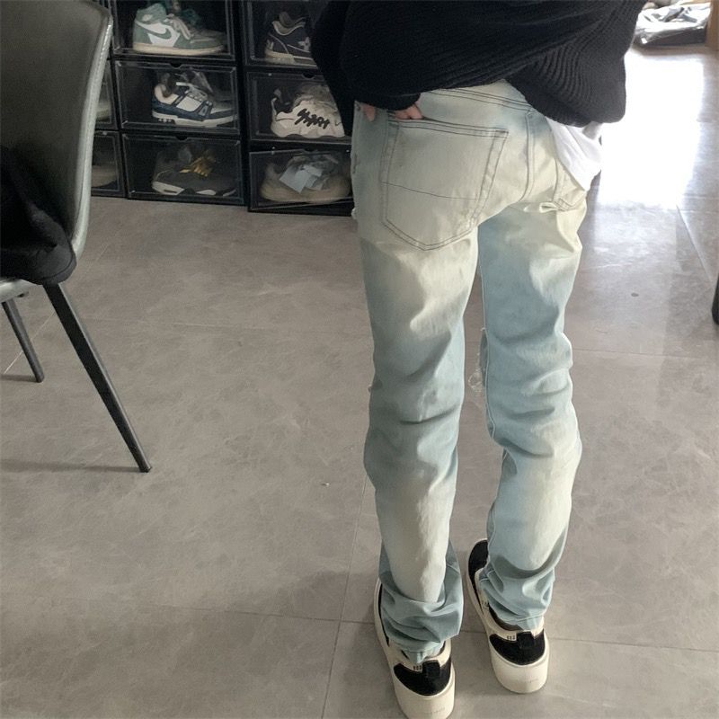 Waed Distred Slim Fit INS Jean - đánh giá và giá Urban Streetwear Brand