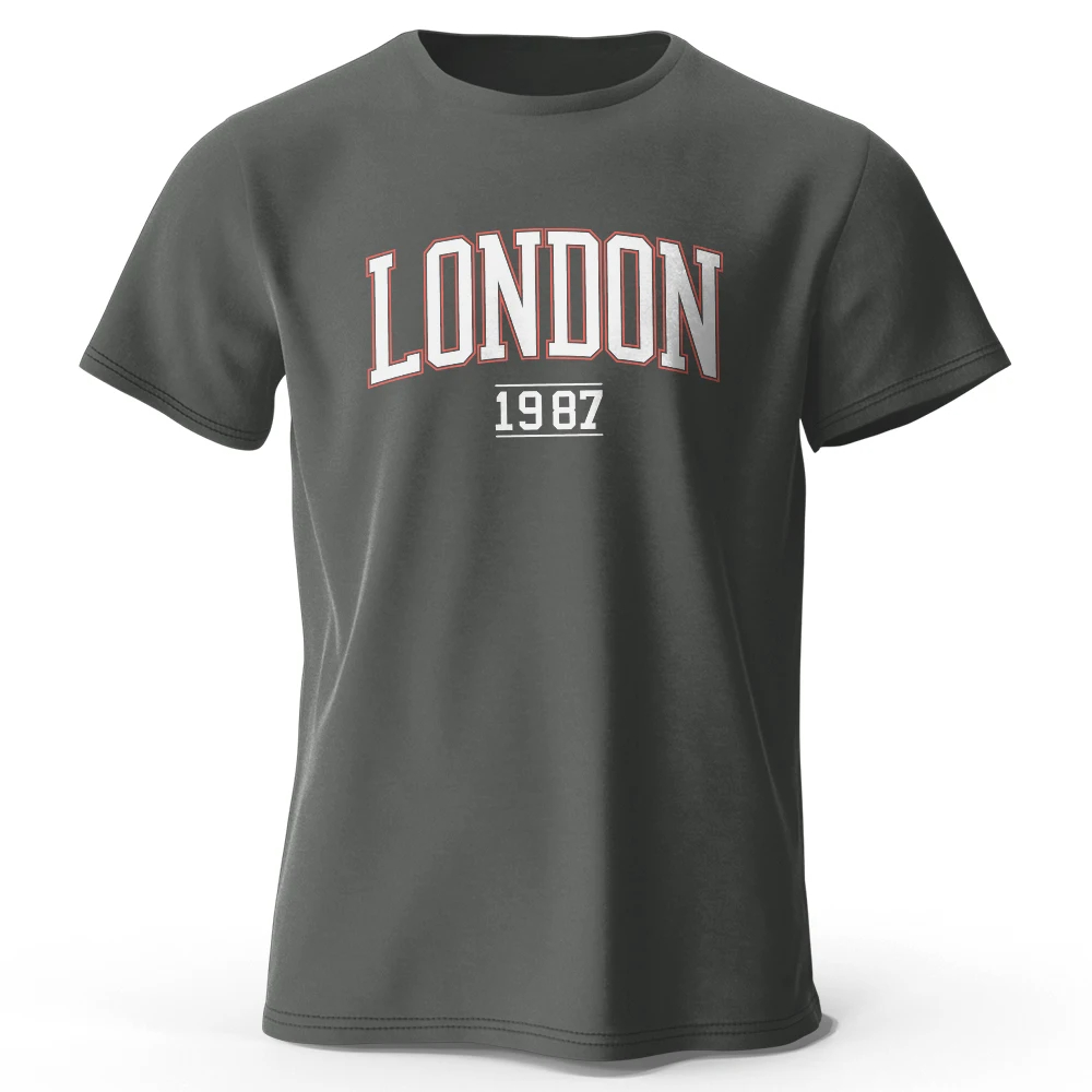 S-4XL Men's London 1987 Vintag - đánh giá và giá Streetwear Brand London