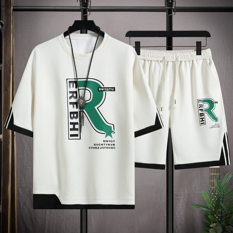 Ice Silk Casual T-Shirt Set fo - đánh giá và giá Urban Streetwear Brand